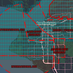 Anchorage sUAS Airspace Map preview